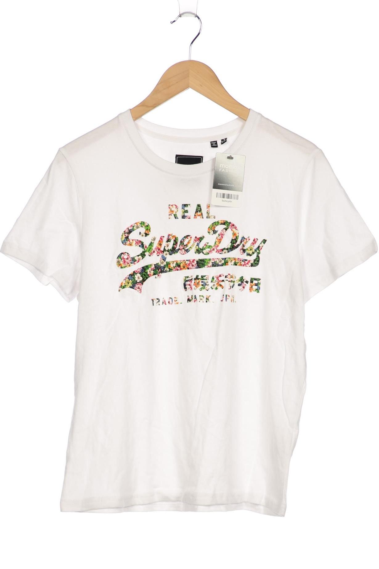

Superdry Damen T-Shirt, weiß, Gr. 44