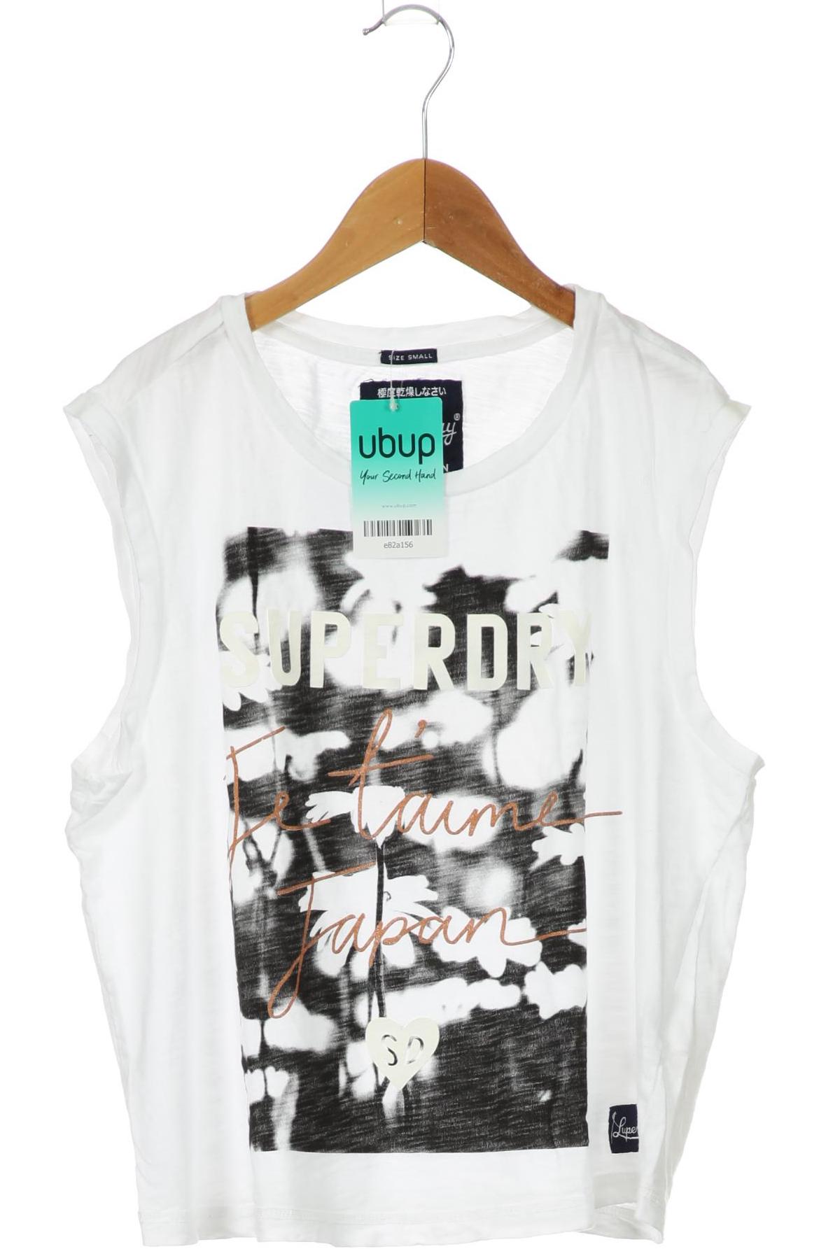 

Superdry Damen T-Shirt, weiß, Gr. 36