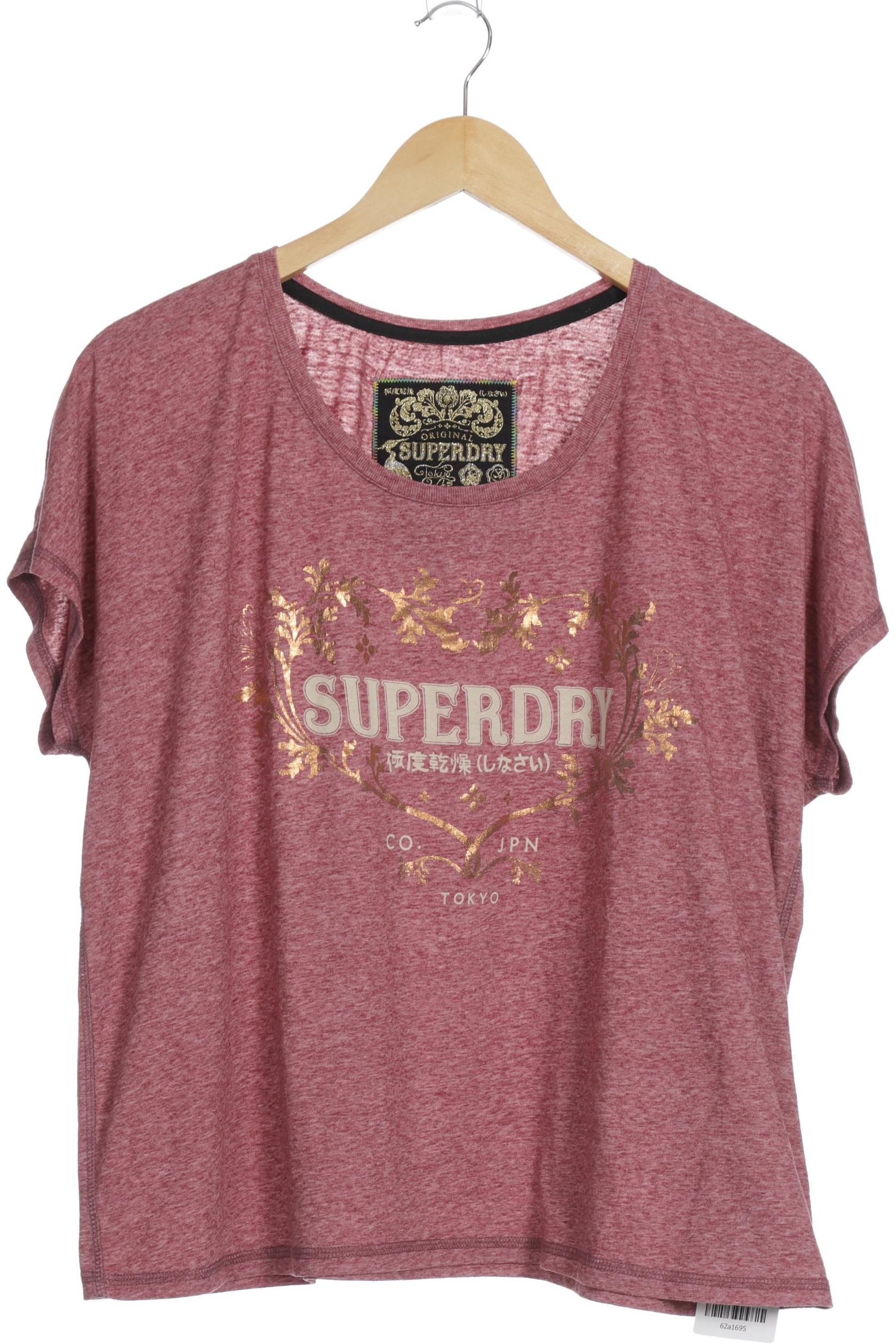 

Superdry Damen T-Shirt, pink, Gr. 42