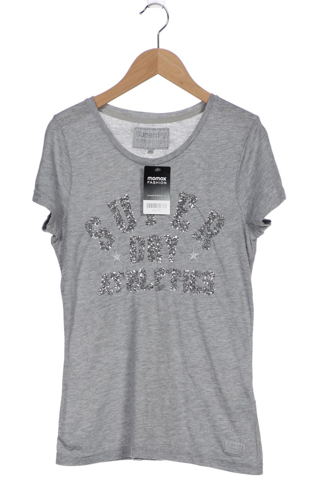 

Superdry Damen T-Shirt, grau, Gr. 38