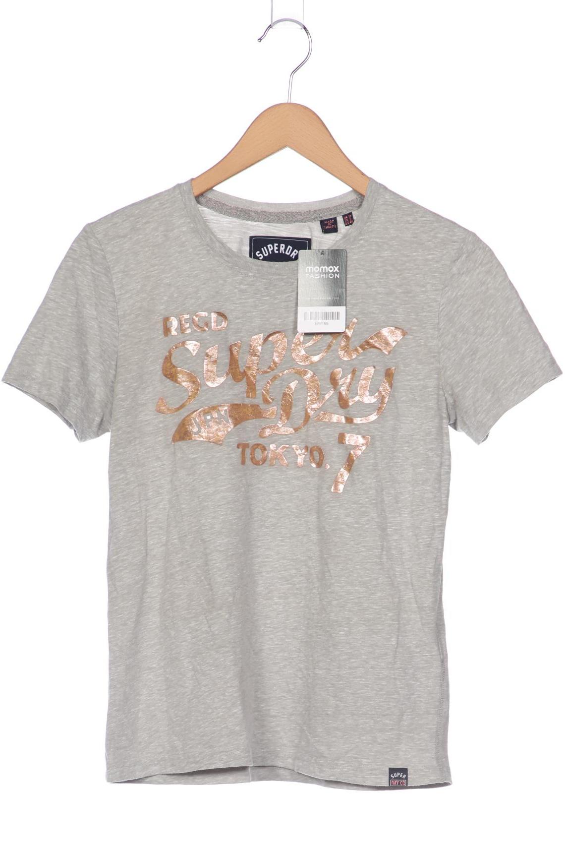 

Superdry Damen T-Shirt, grau, Gr. 38