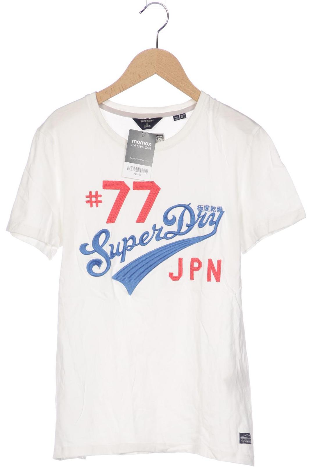 

Superdry Damen T-Shirt, weiß, Gr. 38