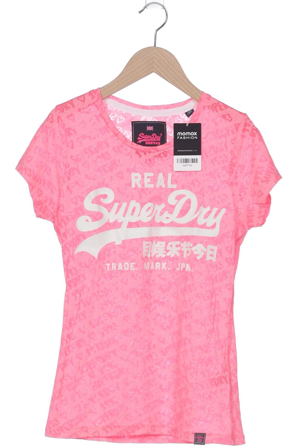 

Superdry Damen T-Shirt, pink, Gr. 38