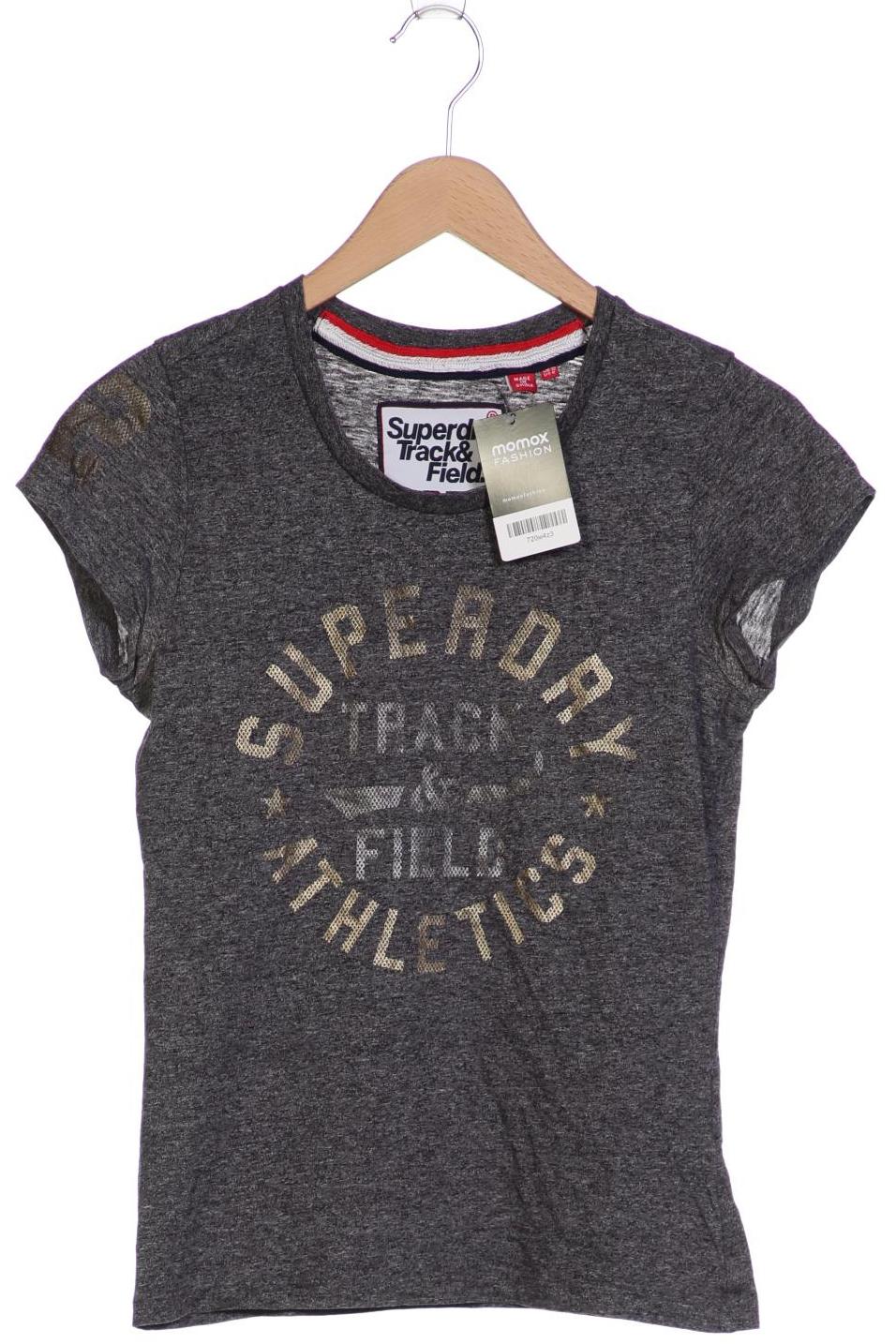

Superdry Damen T-Shirt, grau, Gr. 40