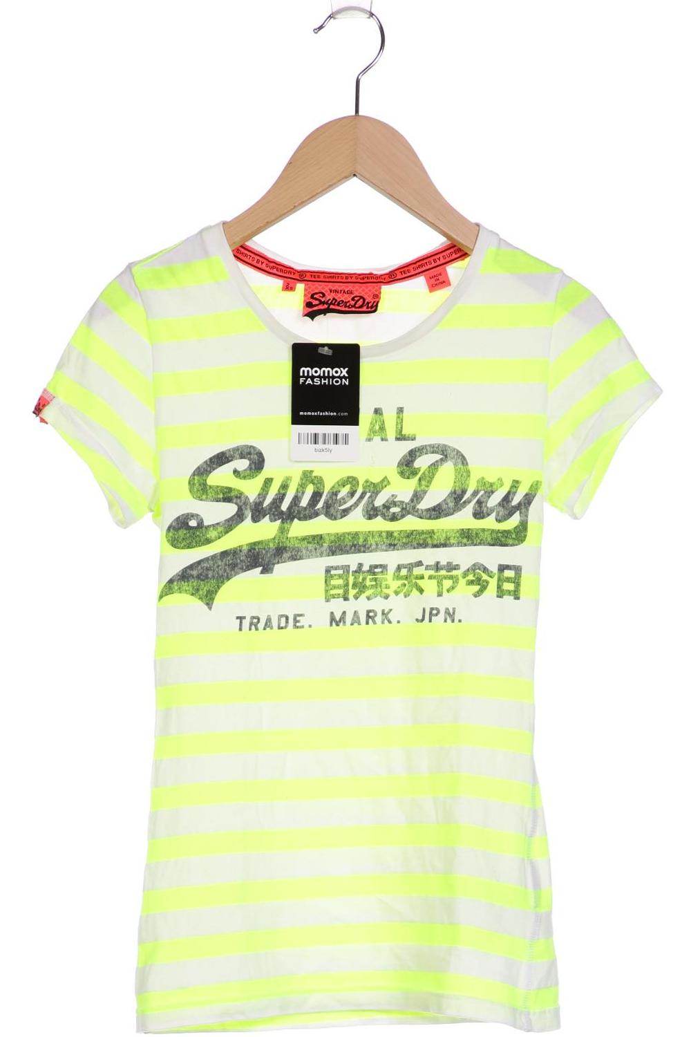 

Superdry Damen T-Shirt, gelb, Gr. 32
