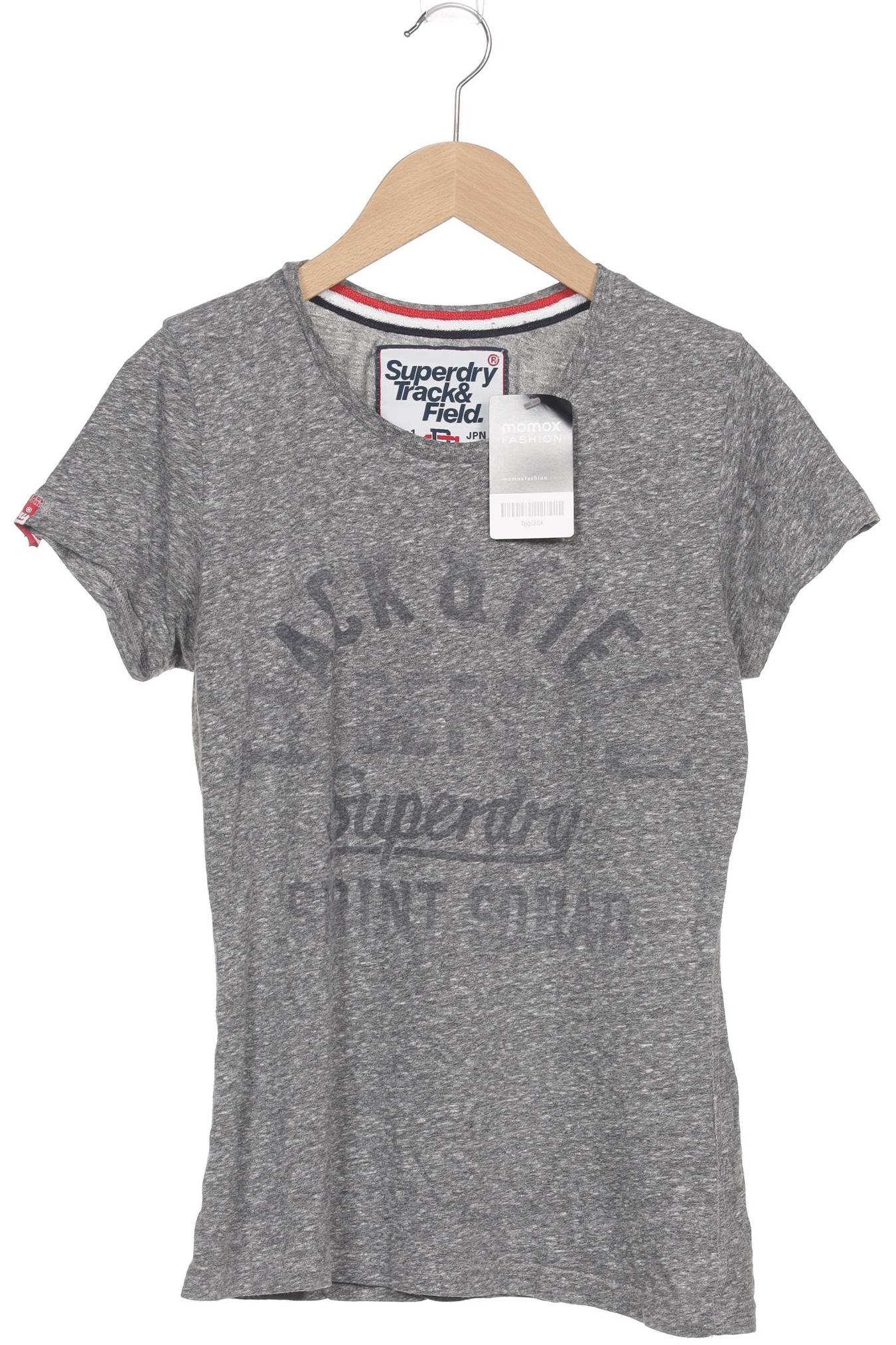 

Superdry Damen T-Shirt, grau, Gr. 36