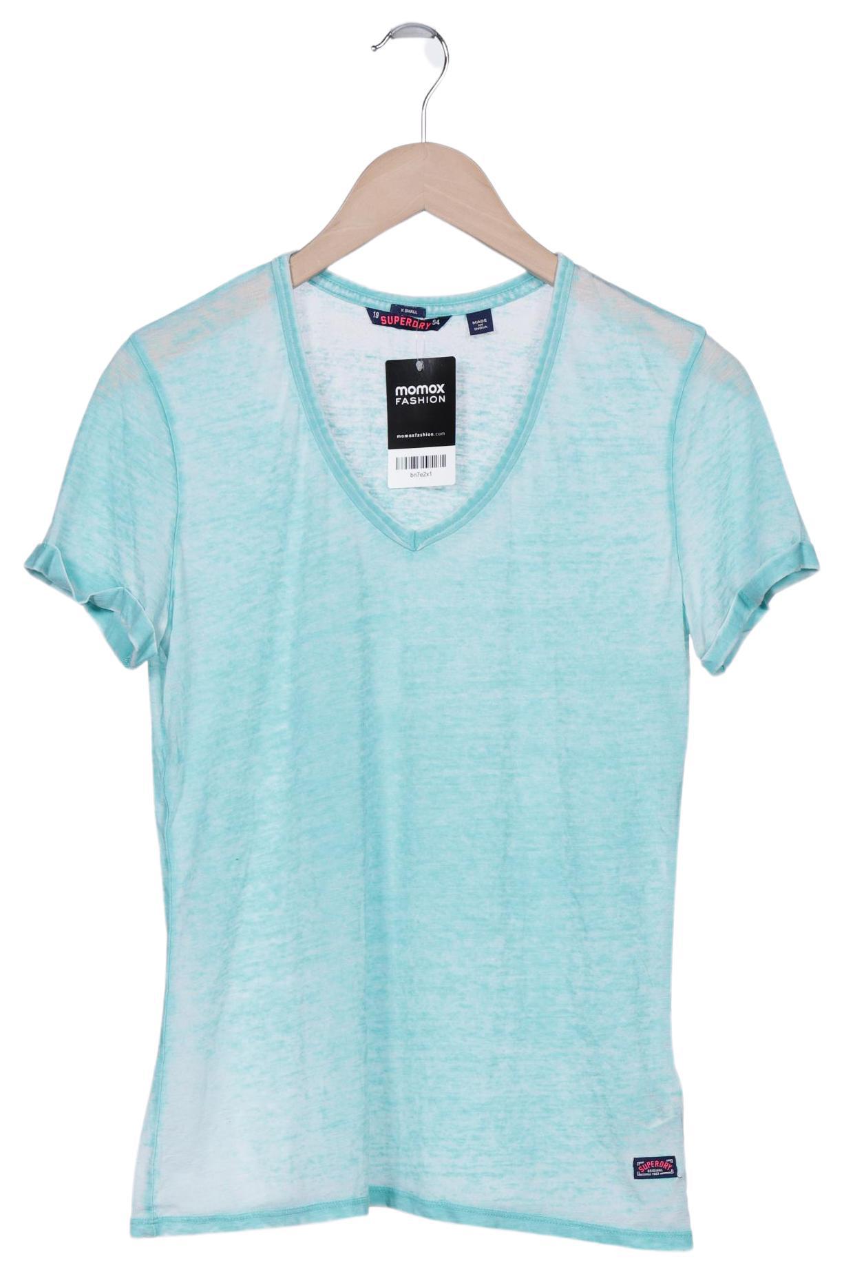 

Superdry Damen T-Shirt, türkis, Gr. 36