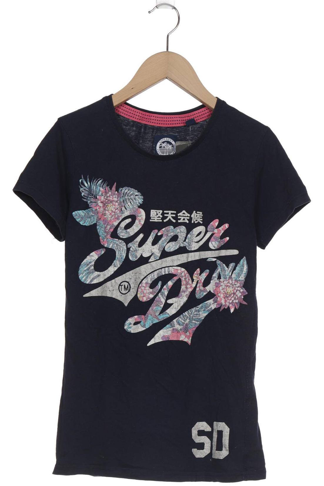 

Superdry Damen T-Shirt, marineblau