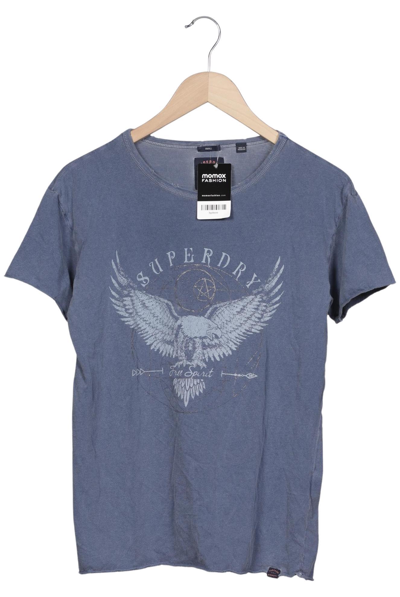 

Superdry Damen T-Shirt, blau, Gr. 36