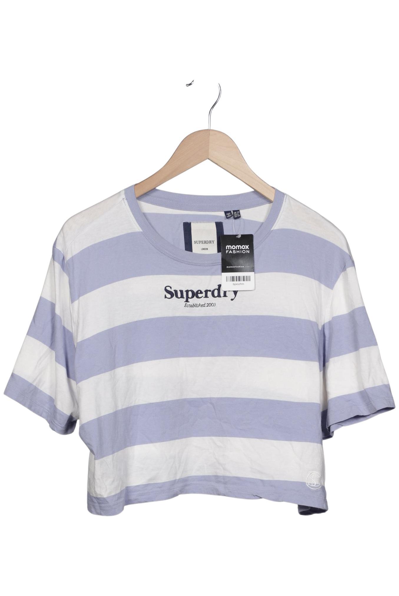 

Superdry Damen T-Shirt, flieder, Gr. 40