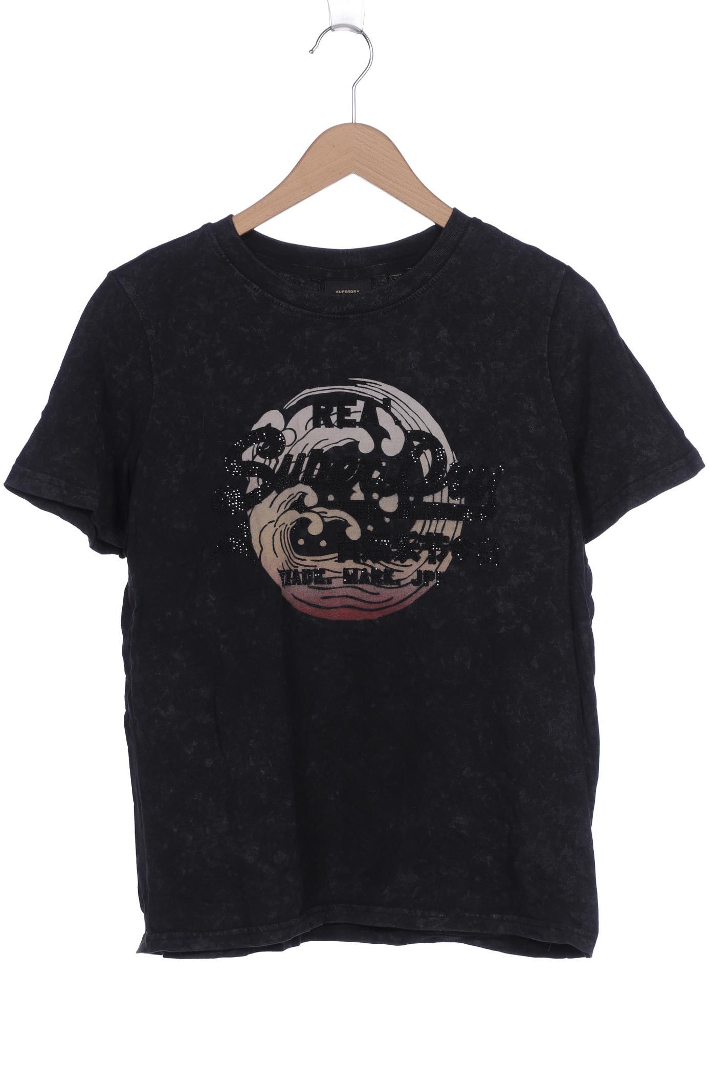 

Superdry Damen T-Shirt, schwarz