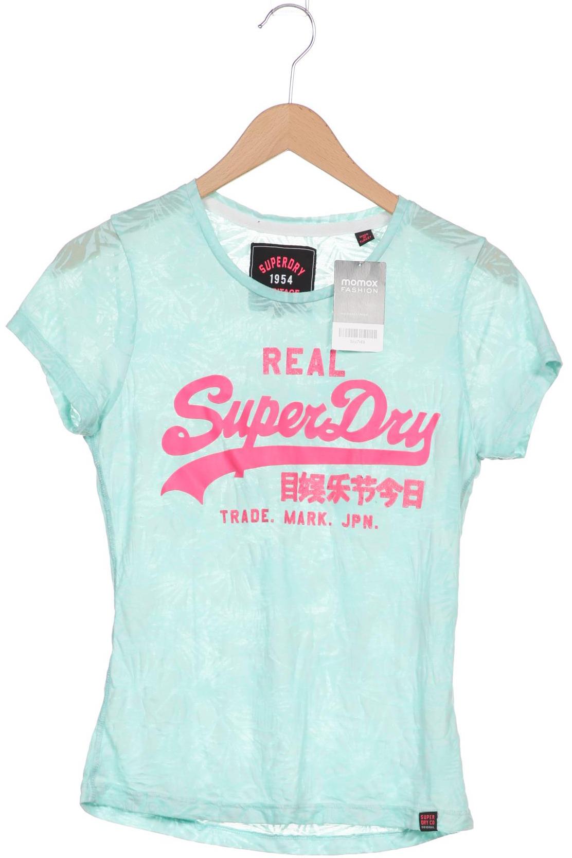 

Superdry Damen T-Shirt, türkis, Gr. 38