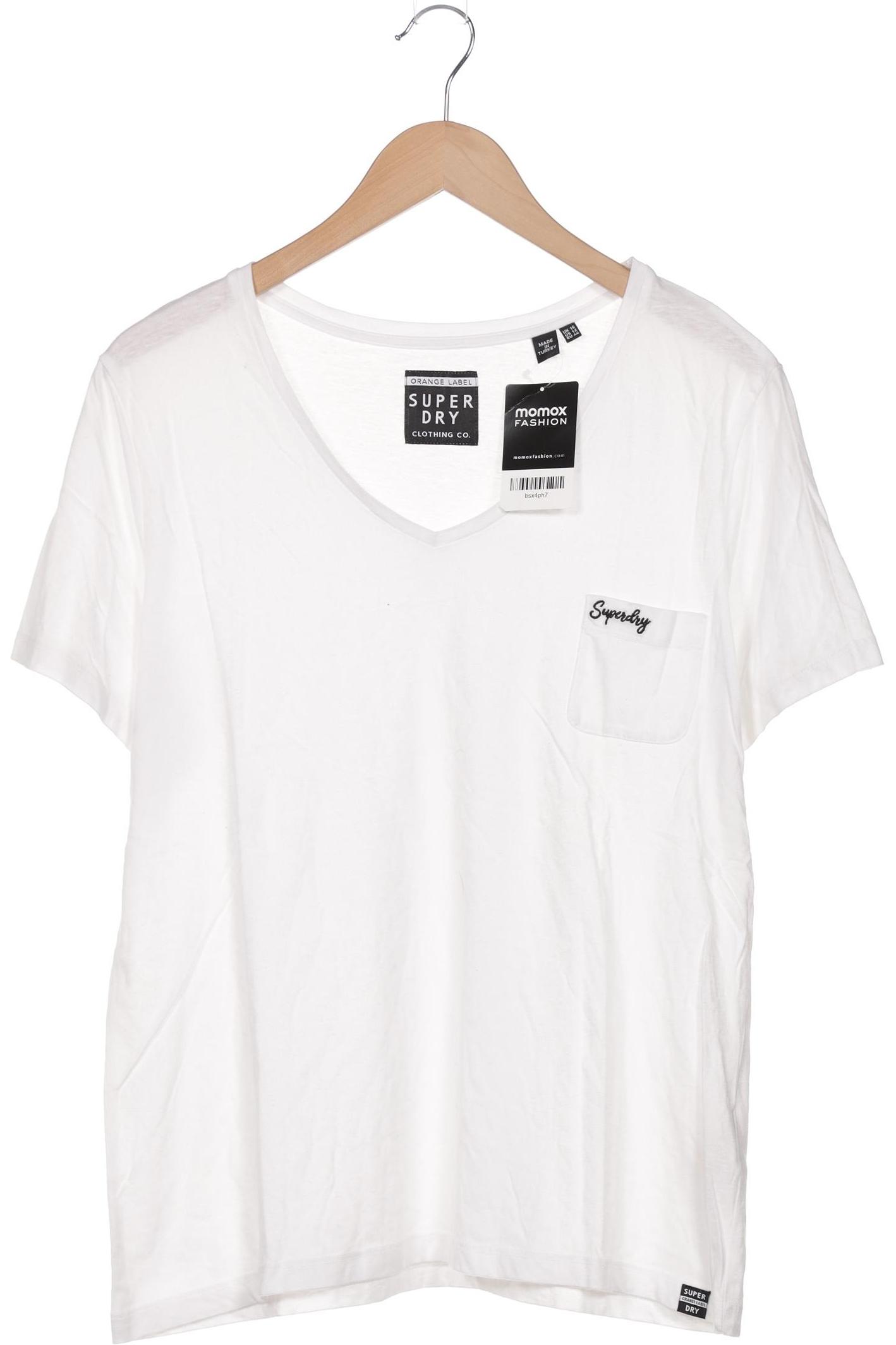 

Superdry Damen T-Shirt, weiß, Gr. 44
