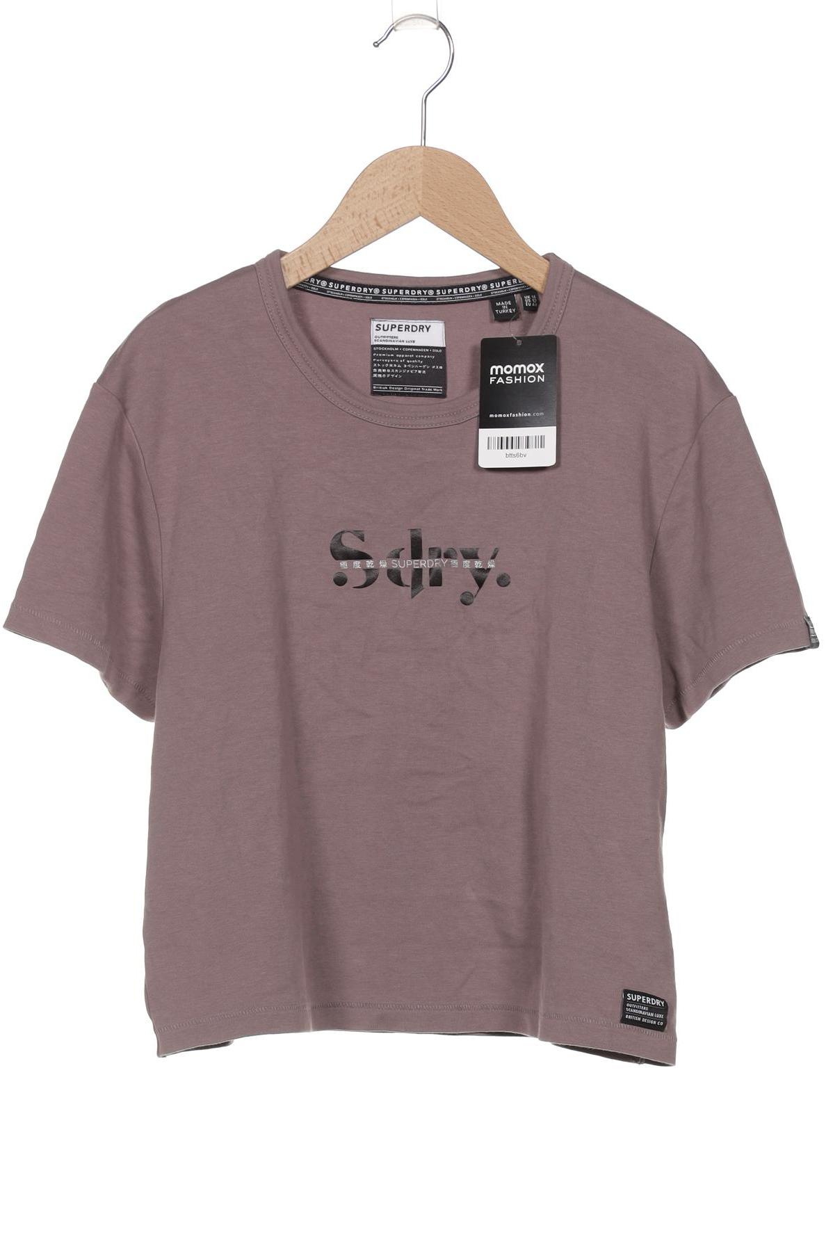 

Superdry Damen T-Shirt, flieder, Gr. 44