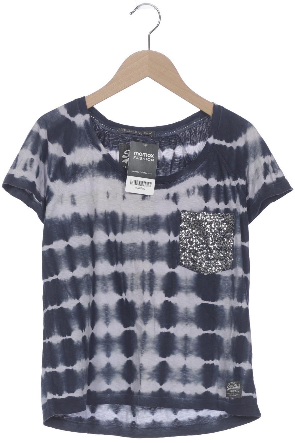 

Superdry Damen T-Shirt, marineblau, Gr. 34