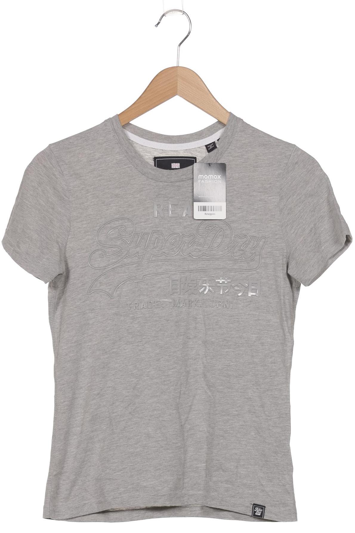 

Superdry Damen T-Shirt, grau, Gr. 36