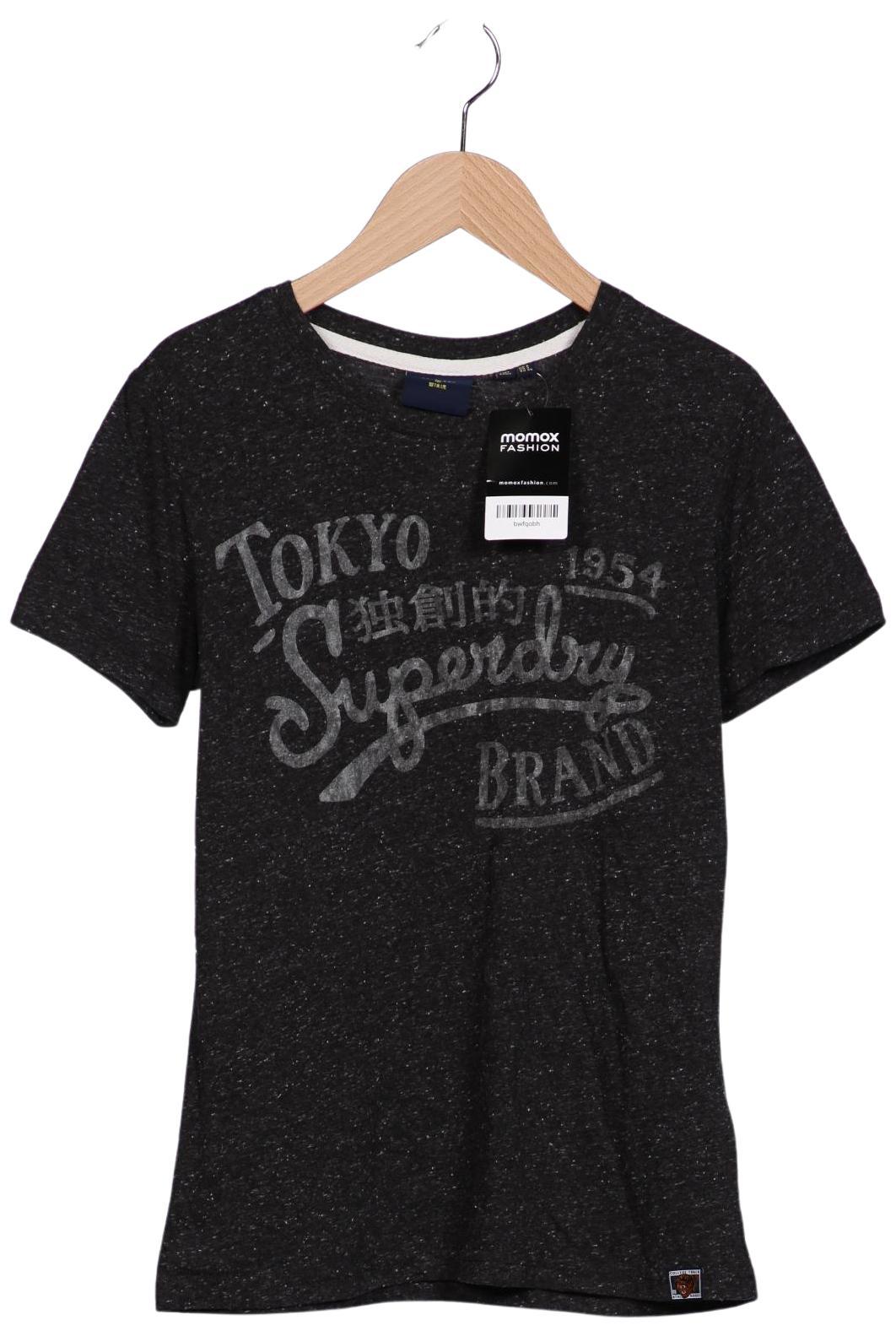 

Superdry Damen T-Shirt, grau, Gr. 36