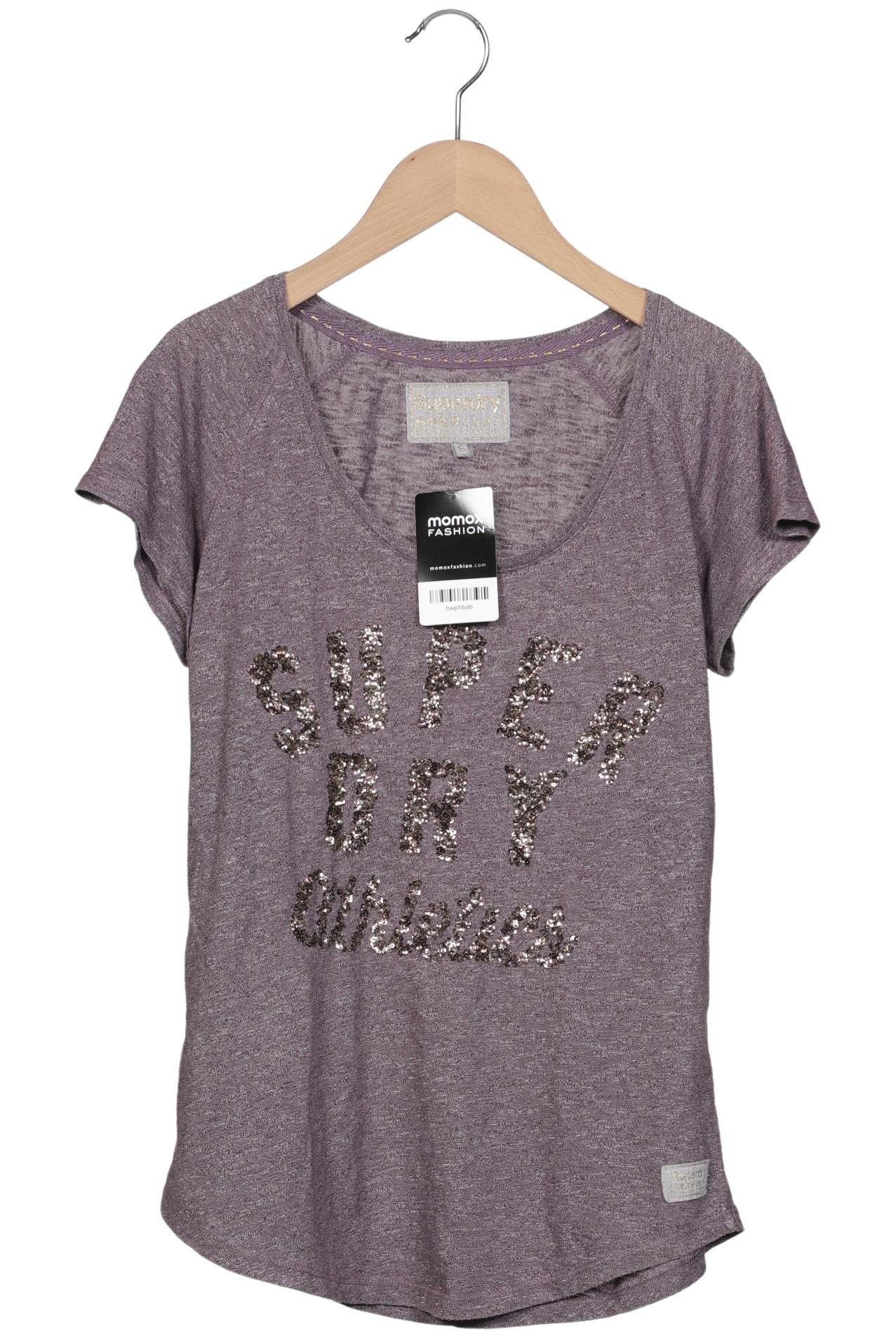 

Superdry Damen T-Shirt, marineblau, Gr. 36