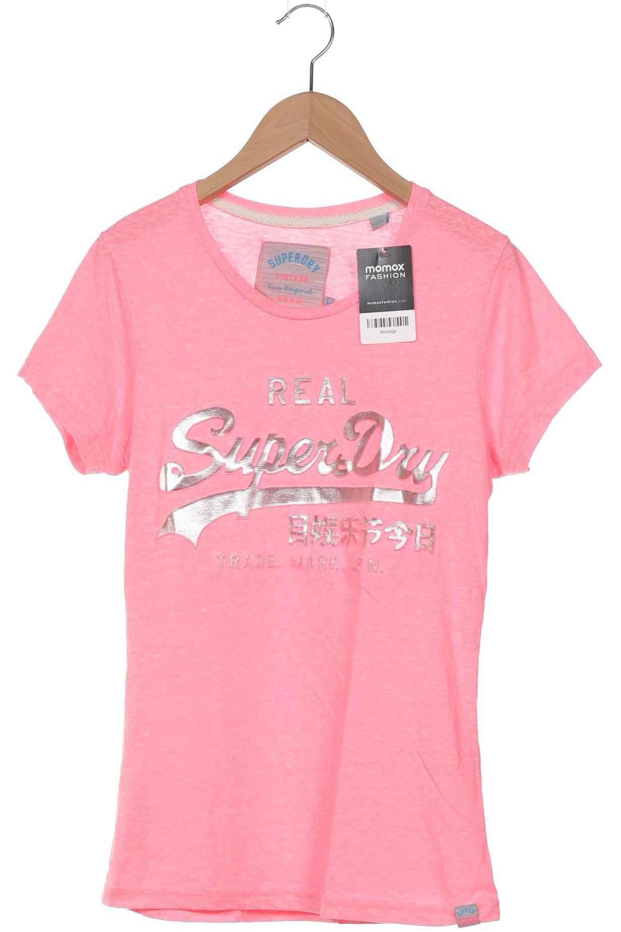 

Superdry Damen T-Shirt, neon, Gr. 40