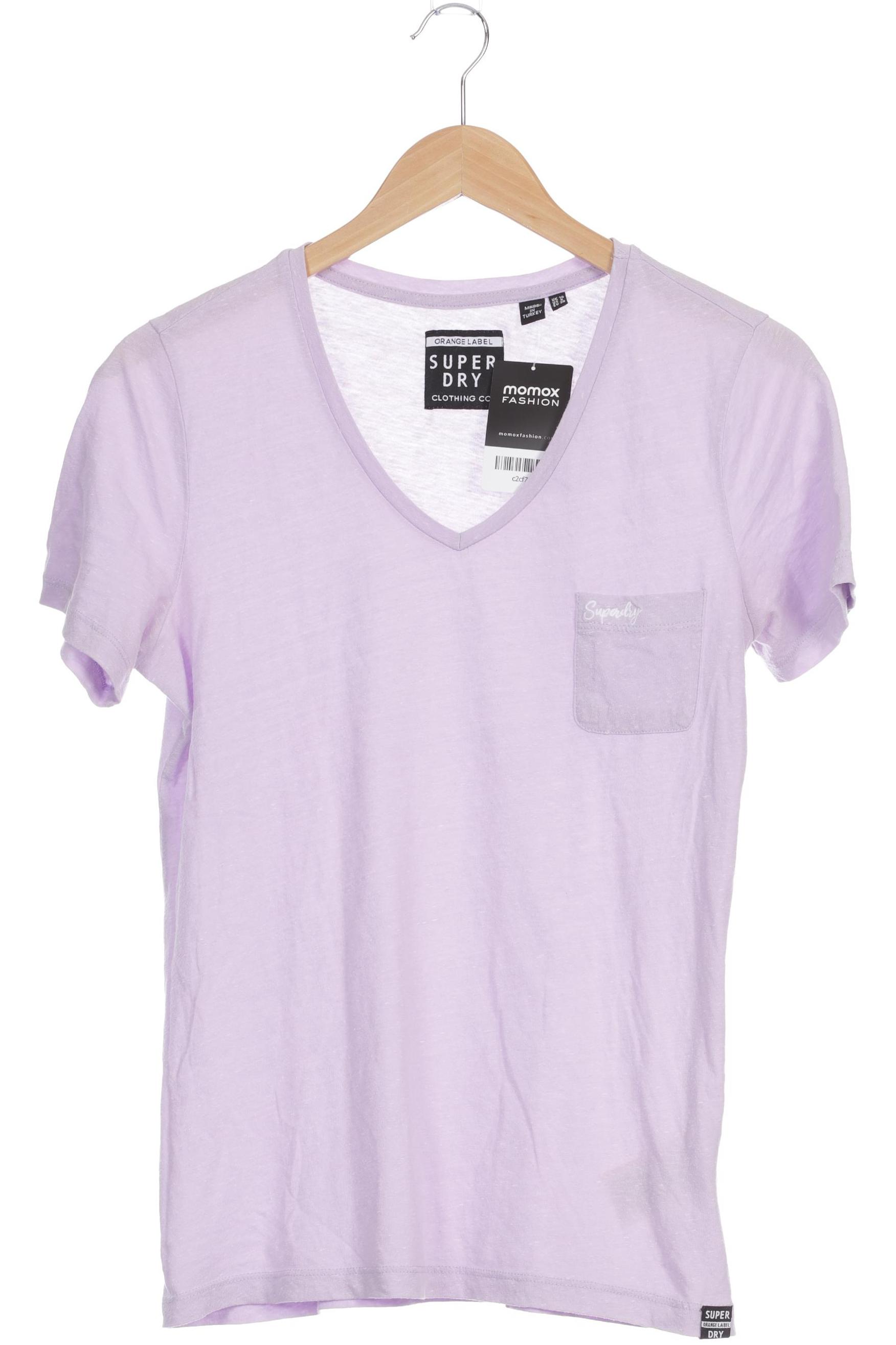 

Superdry Damen T-Shirt, flieder, Gr. 38