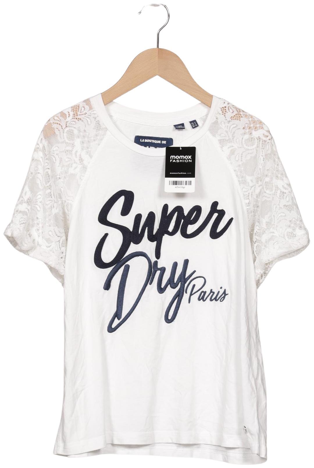 

Superdry Damen T-Shirt, weiß, Gr. 40