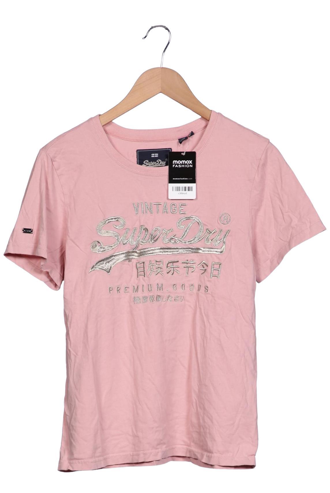 

Superdry Damen T-Shirt, pink, Gr. 44