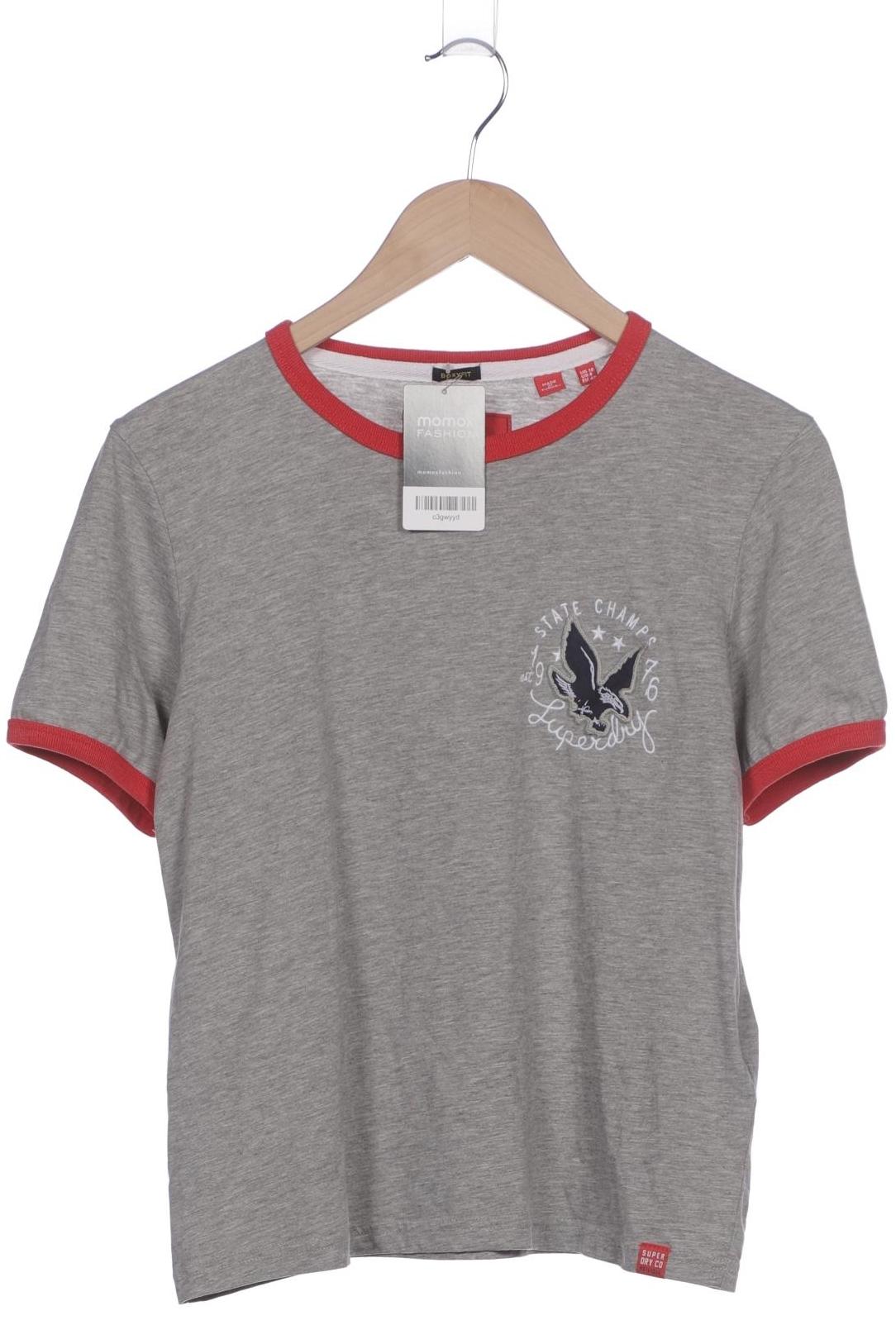 

Superdry Damen T-Shirt, grau, Gr. 40