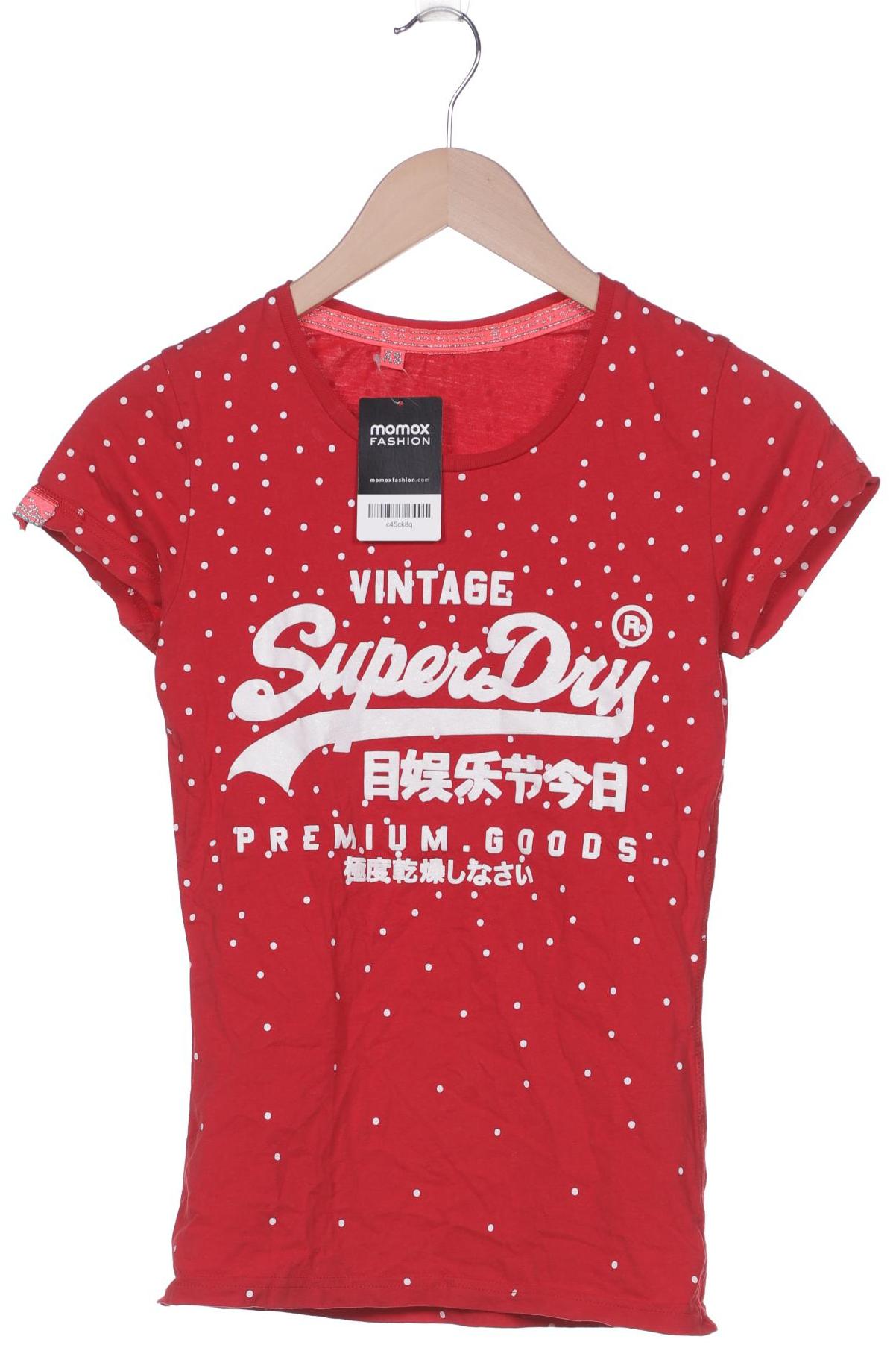 

Superdry Damen T-Shirt, rot