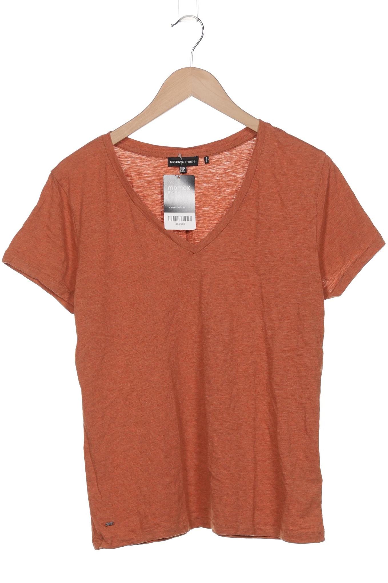

Superdry Damen T-Shirt, orange, Gr. 40