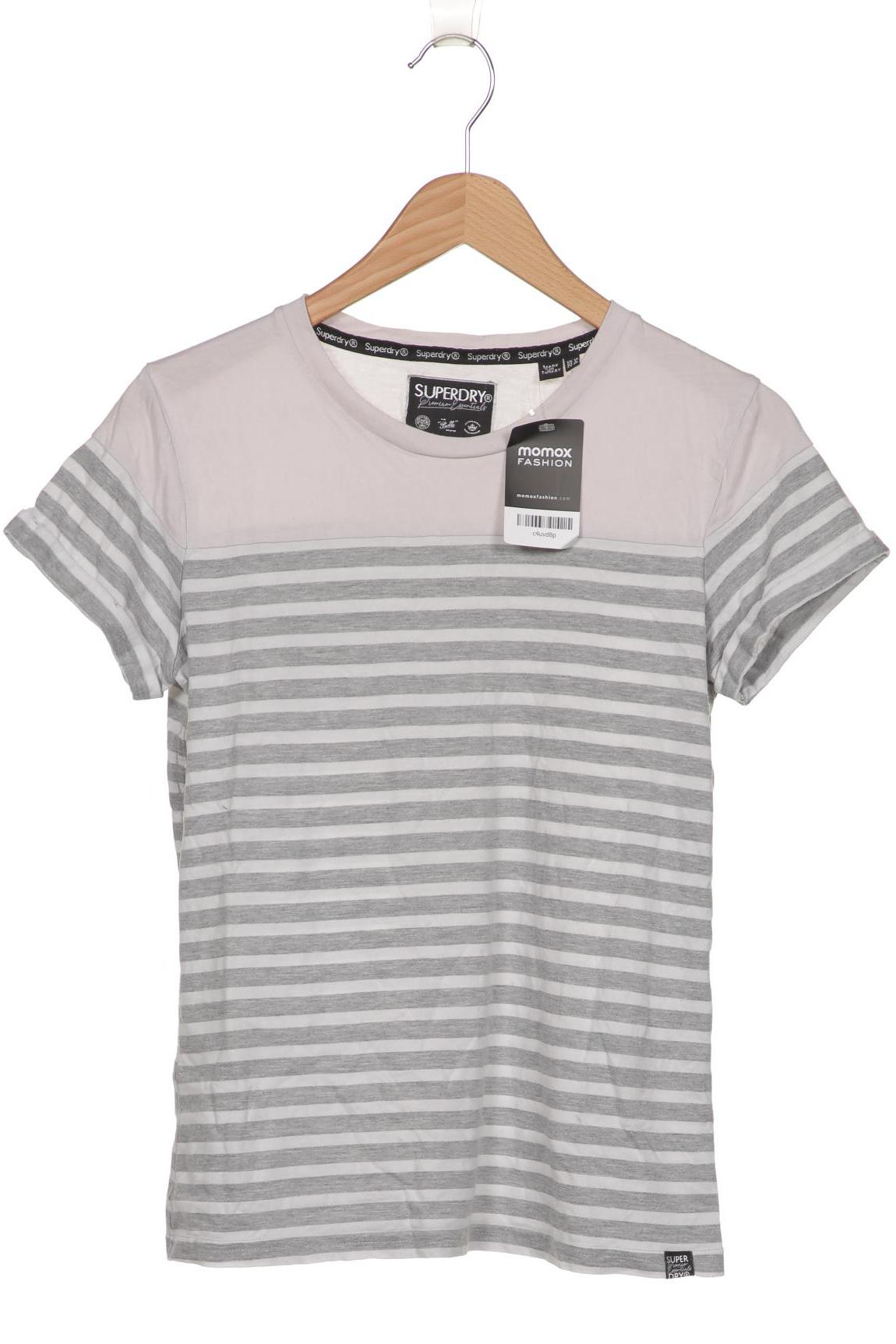 

Superdry Damen T-Shirt, grau, Gr. 38