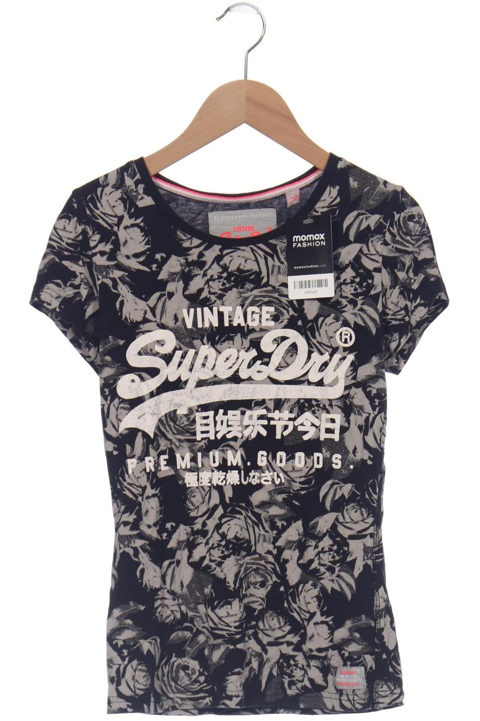 

Superdry Damen T-Shirt, schwarz