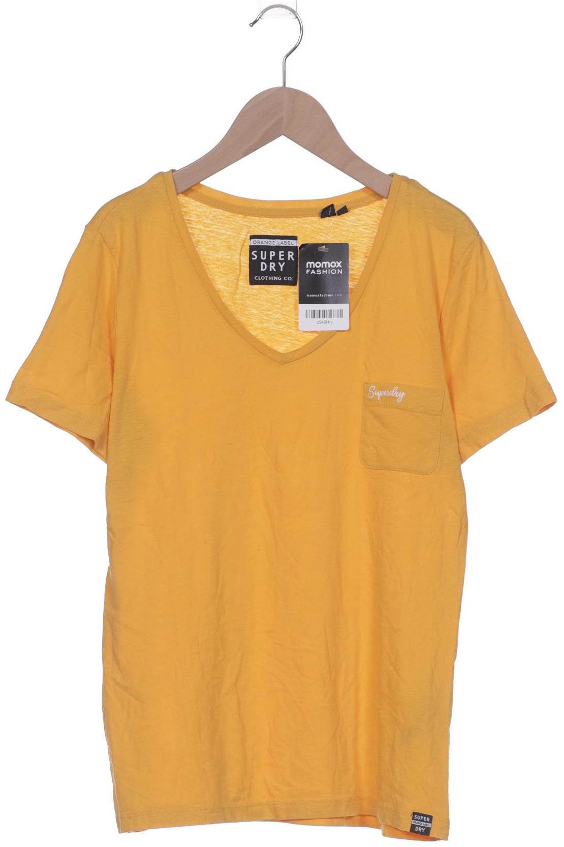 

Superdry Damen T-Shirt, gelb, Gr. 38