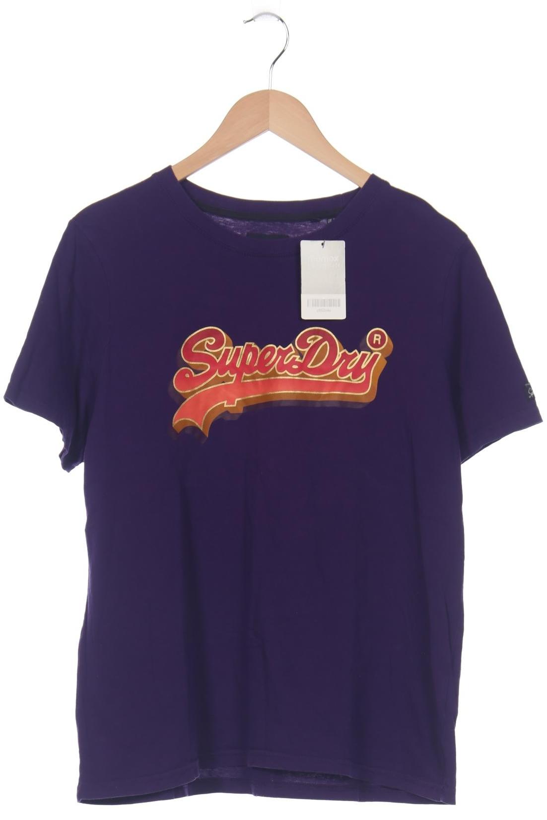 

Superdry Damen T-Shirt, flieder, Gr. 44