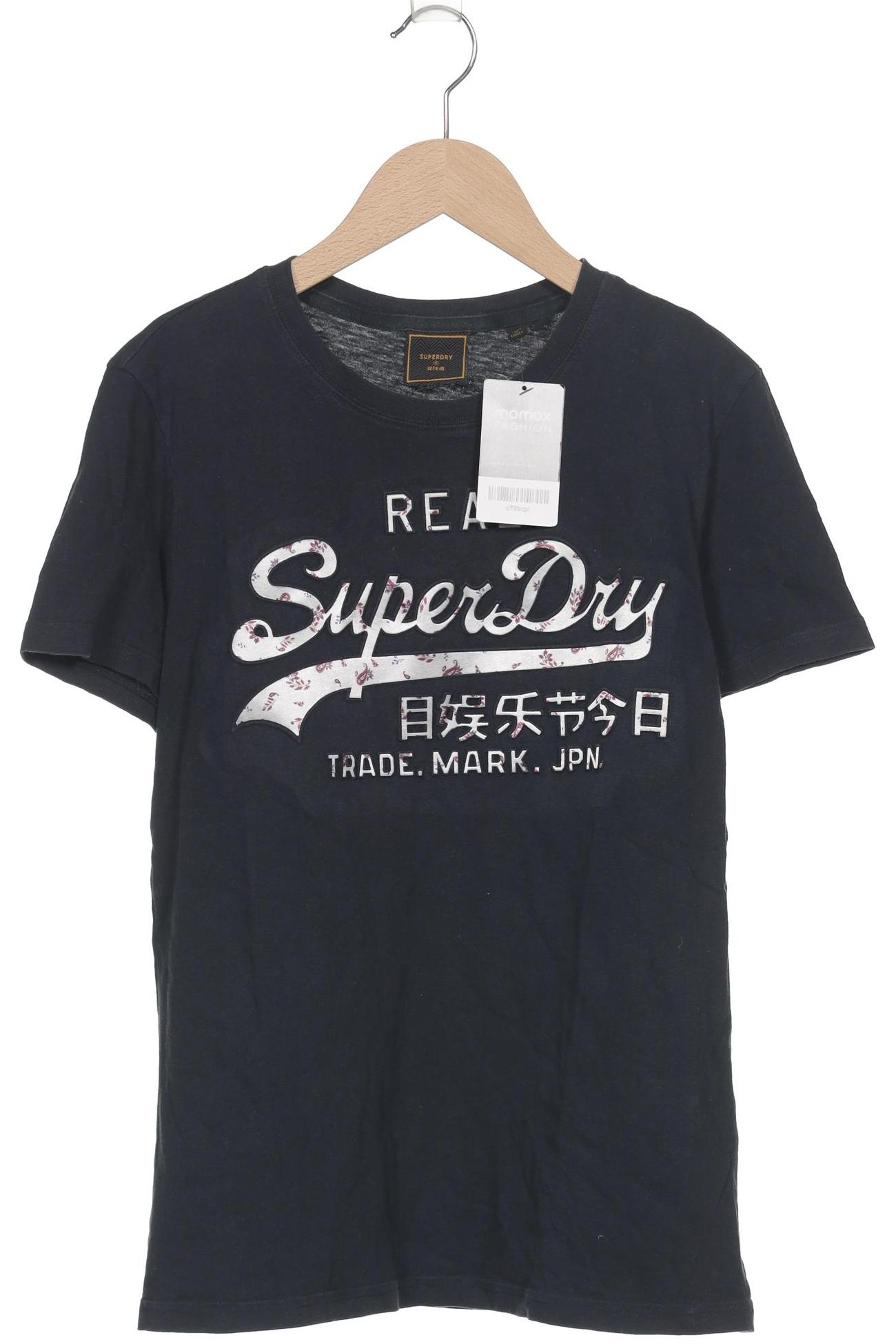 

Superdry Damen T-Shirt, marineblau, Gr. 38