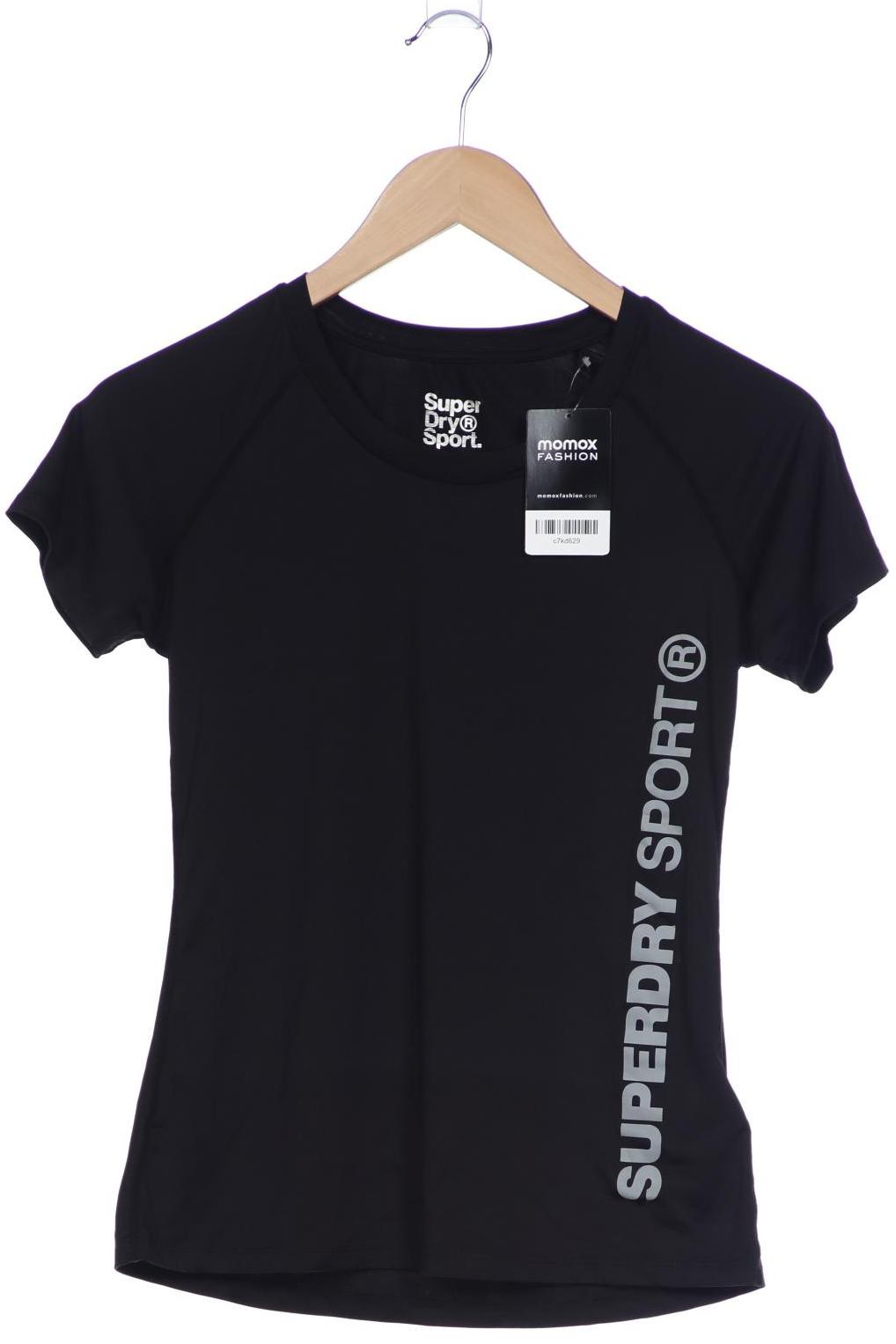 

Superdry Damen T-Shirt, schwarz, Gr. 40