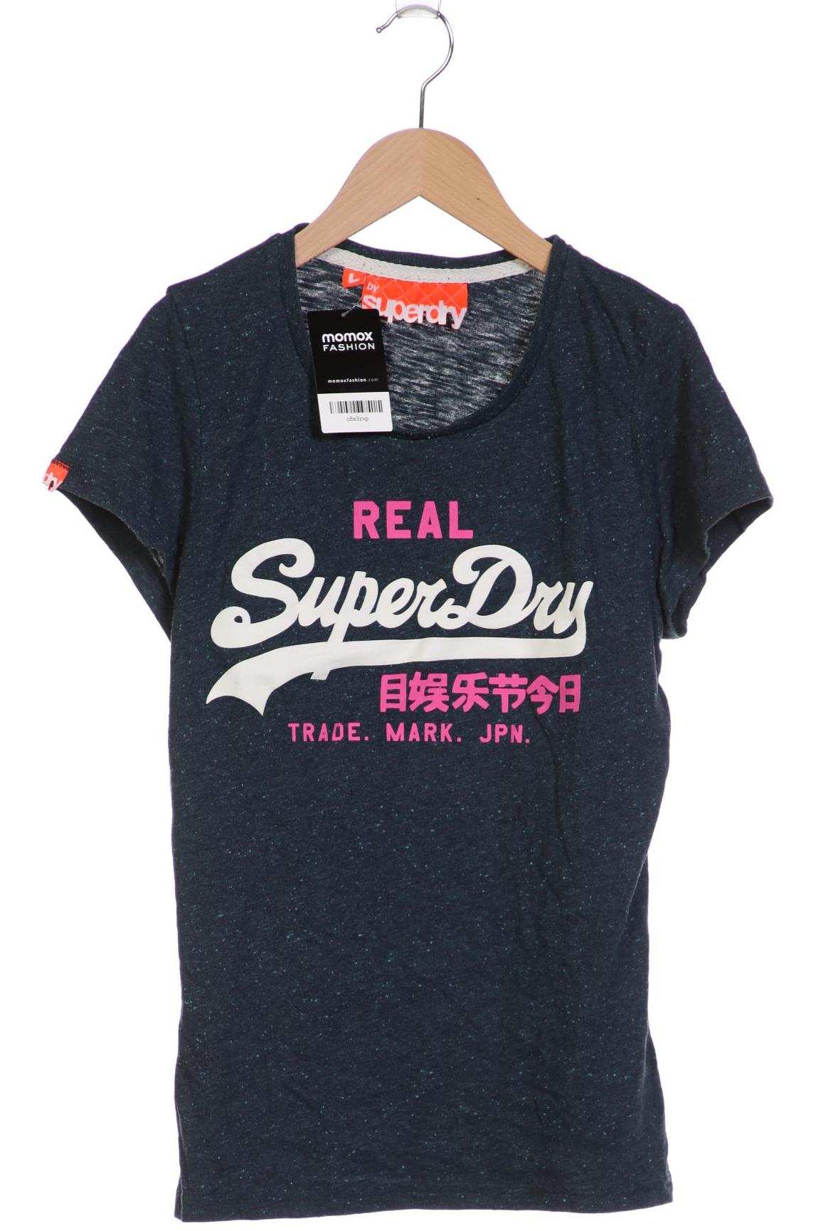 

Superdry Damen T-Shirt, marineblau, Gr. 42