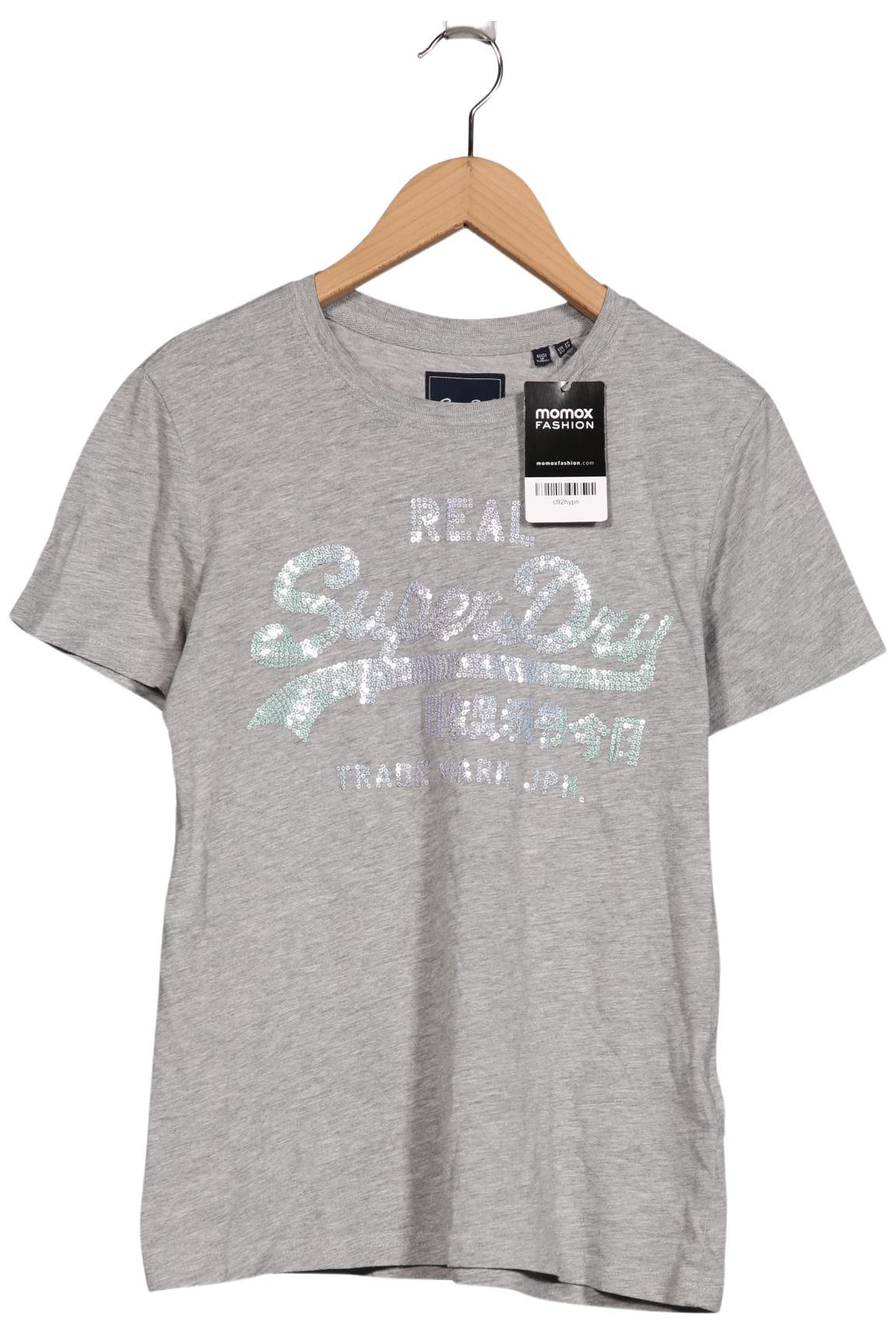 

Superdry Damen T-Shirt, grau, Gr. 38