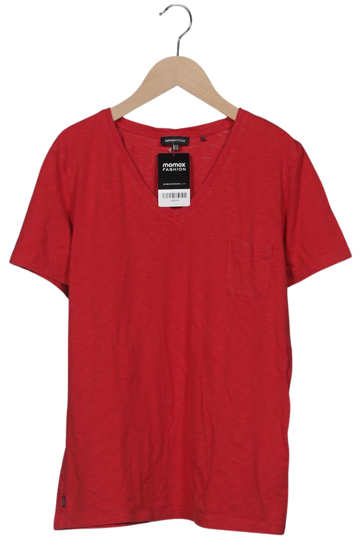 

Superdry Damen T-Shirt, rot, Gr. 42