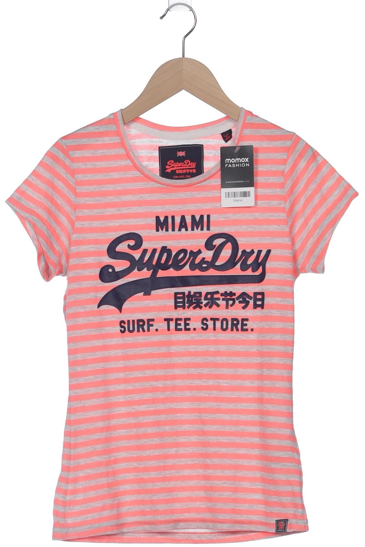

Superdry Damen T-Shirt, orange, Gr. 38