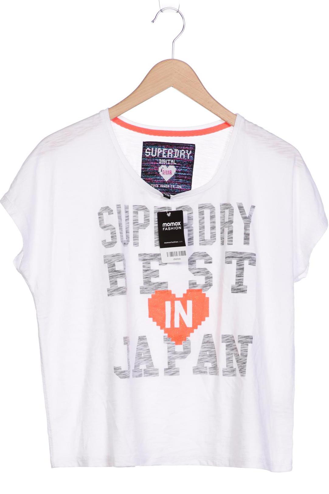 

Superdry Damen T-Shirt, weiß