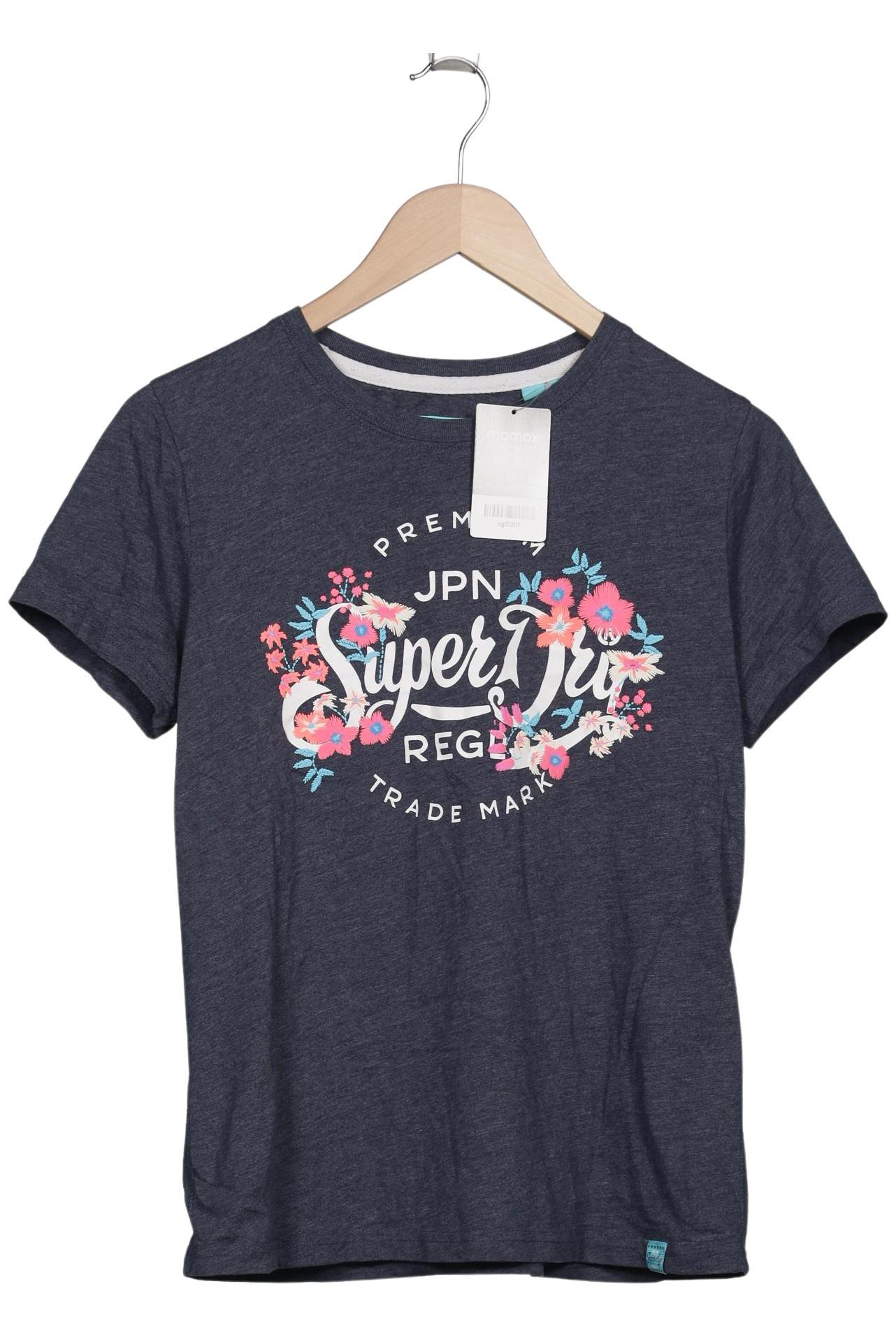 

Superdry Damen T-Shirt, marineblau, Gr. 38