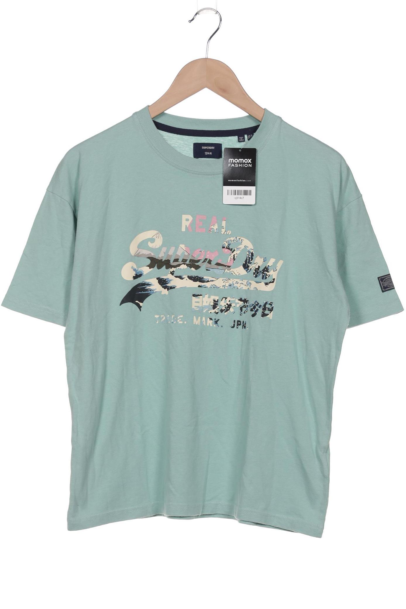 

Superdry Damen T-Shirt, hellgrün, Gr. 36