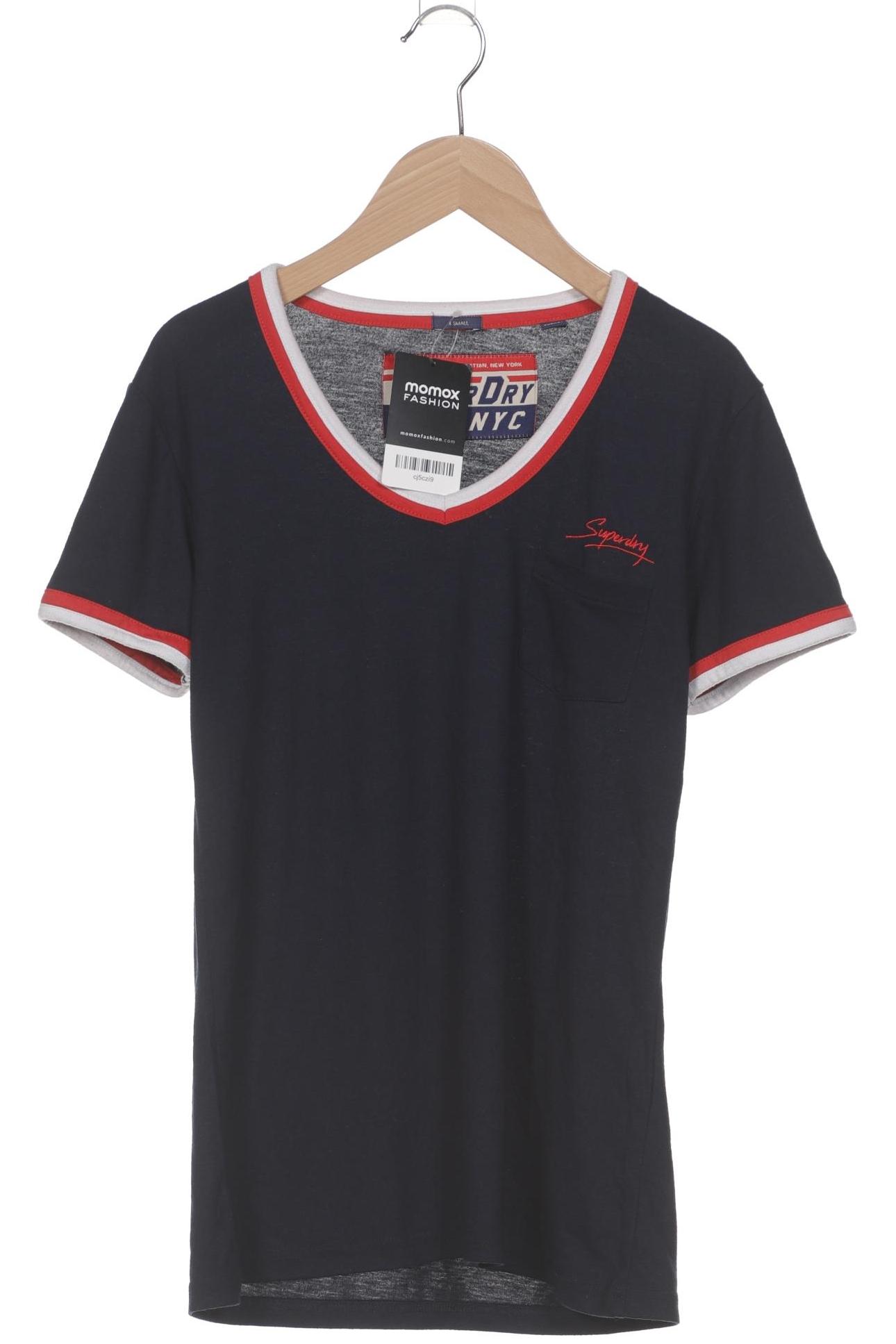 

Superdry Damen T-Shirt, marineblau, Gr. 34