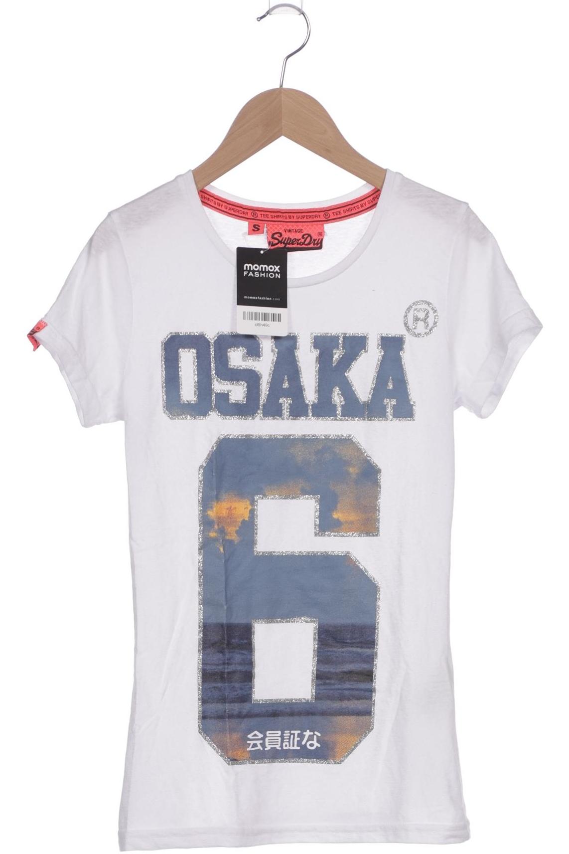 

Superdry Damen T-Shirt, weiß, Gr. 36