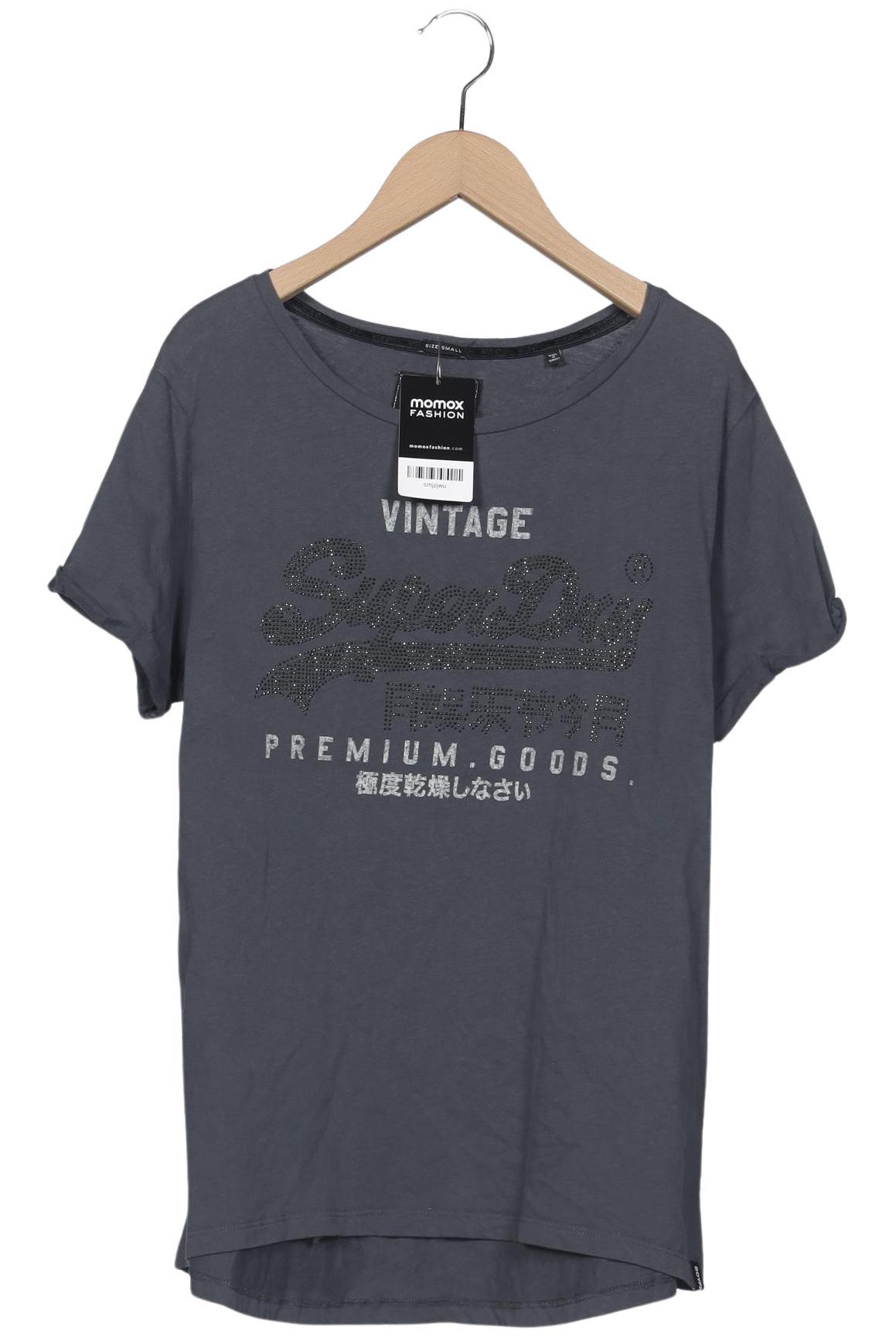 

Superdry Damen T-Shirt, grau, Gr. 36