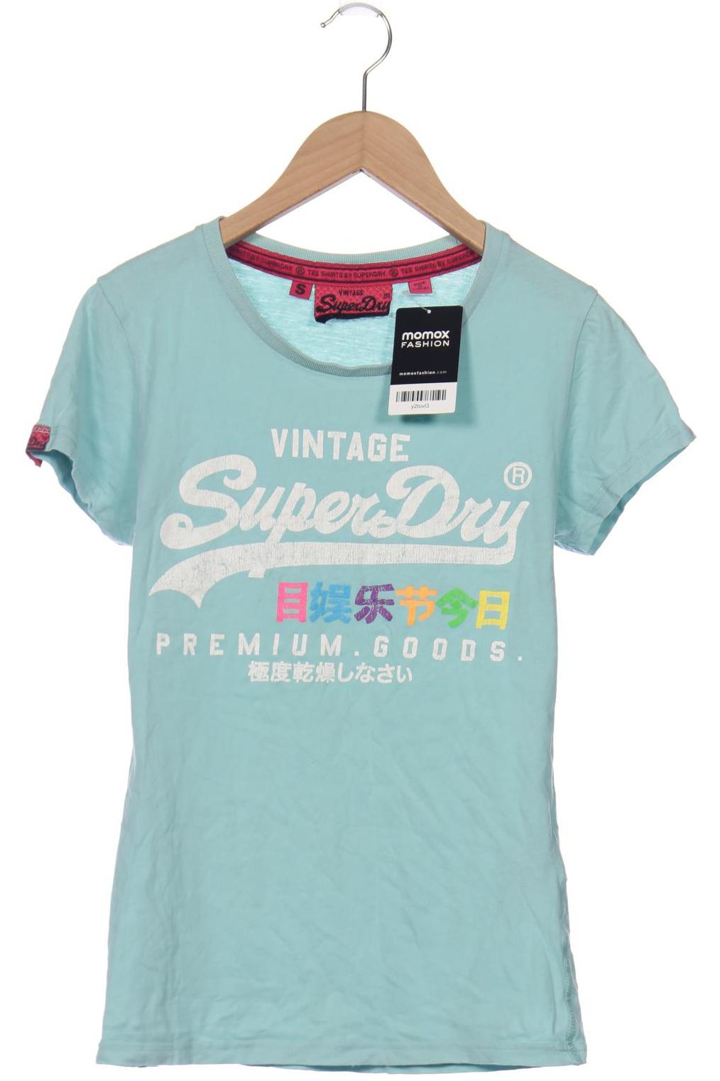 

Superdry Damen T-Shirt, türkis, Gr. 36