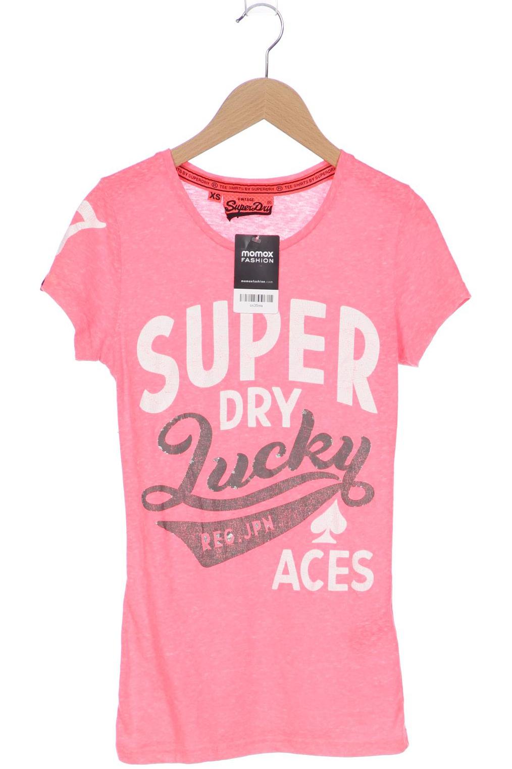 

Superdry Damen T-Shirt, pink