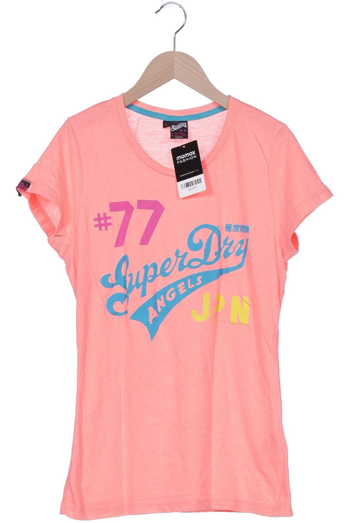 

Superdry Damen T-Shirt, pink, Gr. 42