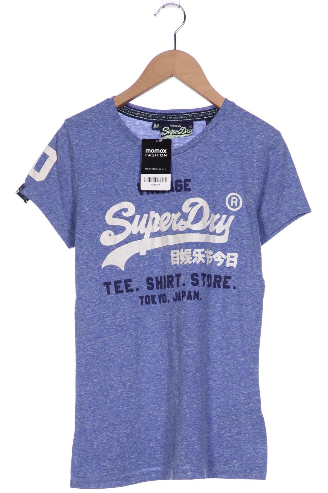 

Superdry Damen T-Shirt, blau, Gr. 38