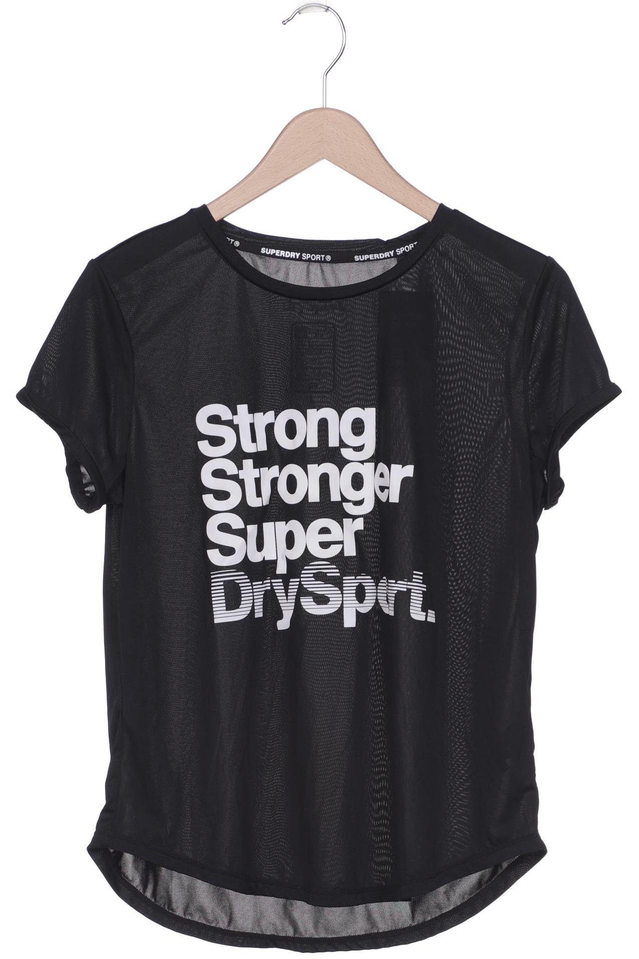 

Superdry Damen T-Shirt, schwarz, Gr. 42